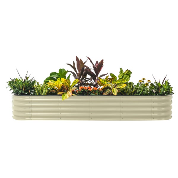 Vego Garden 14” 9 in 1 Modular Metal Raised Garden Bed Kit