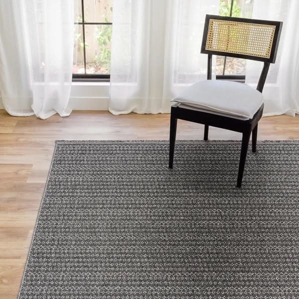 Serenity Area Rug Collection, Yura Charcoal