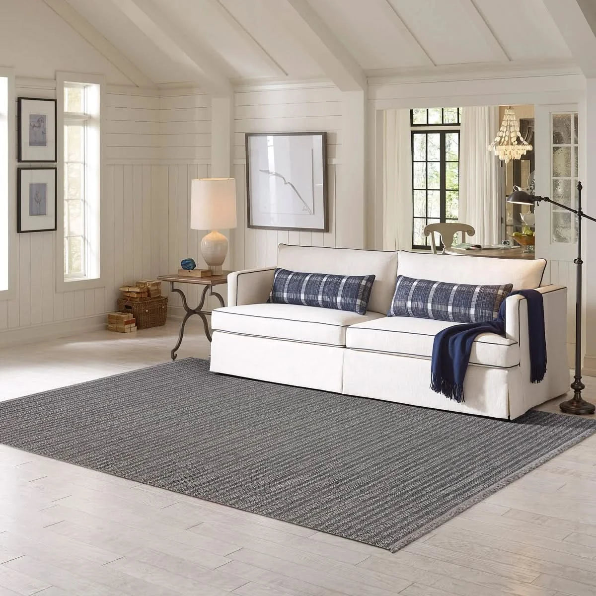 Serenity Area Rug Collection, Yura Charcoal