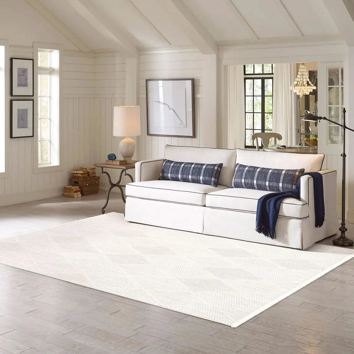 Serenity Area Rug Collection, Rassa Cream