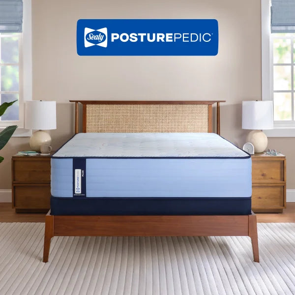 Sealy Posturepedic Plus Prosser Hills 12" Firm or 13.5" Plush Mattress