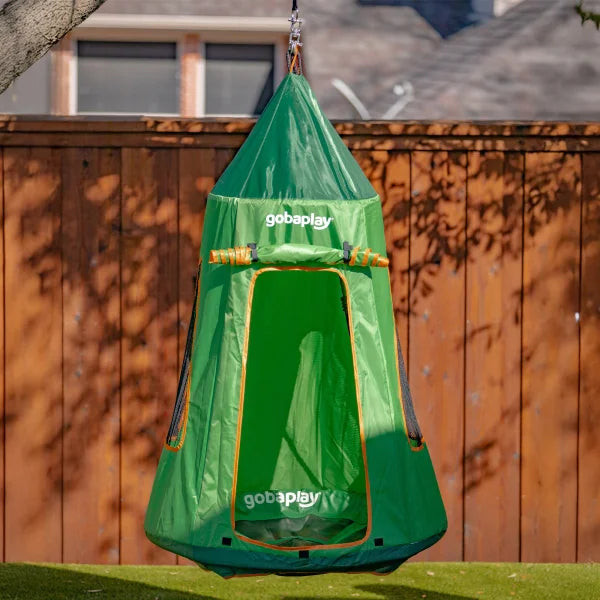 FlyMax Saucer Tree Swing with Tent