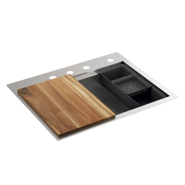 Kohler Lyric Dual Mount Workstation Kitchen Sink Kit
