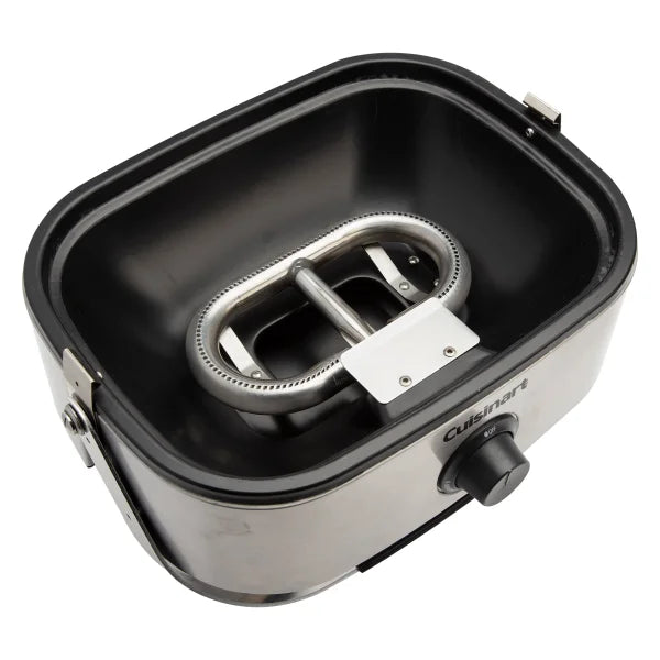 Cuisinart Venture Portable Stainless Steel Gas Grill with Storage Tote