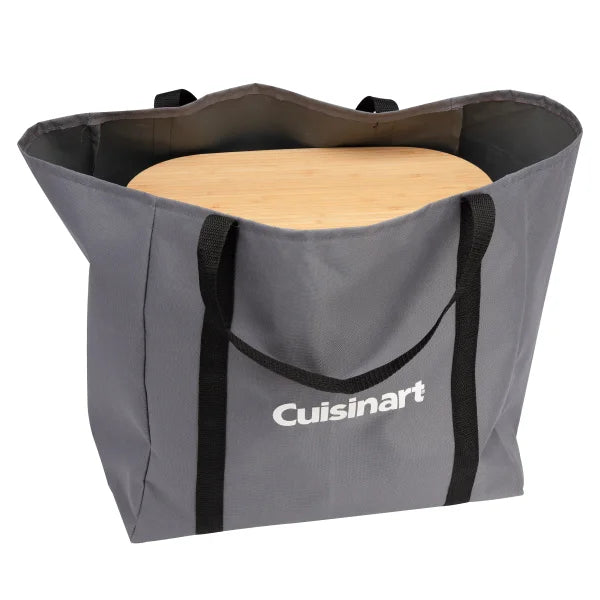 Cuisinart Venture Portable Stainless Steel Gas Grill with Storage Tote