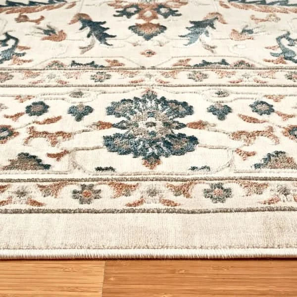 Hampton Court Area Rug Collection, Pienza Ivory