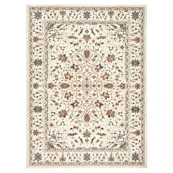 Hampton Court Area Rug Collection, Pienza Ivory