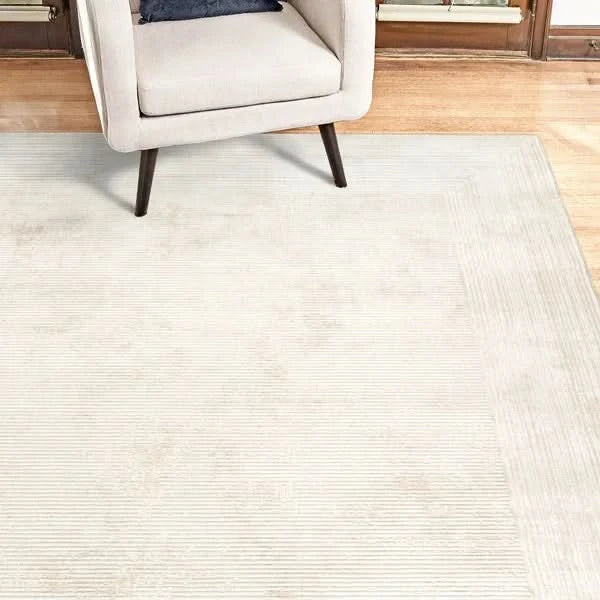 Hampton Court Area Rug Collection, Gaspar Ivory