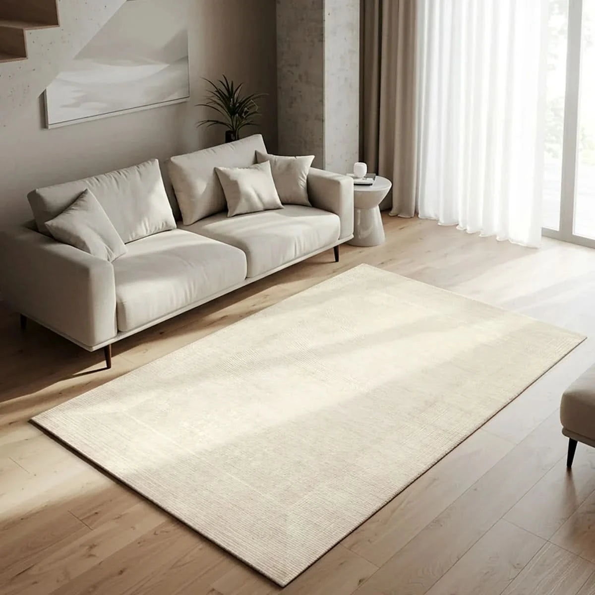Hampton Court Area Rug Collection, Gaspar Ivory