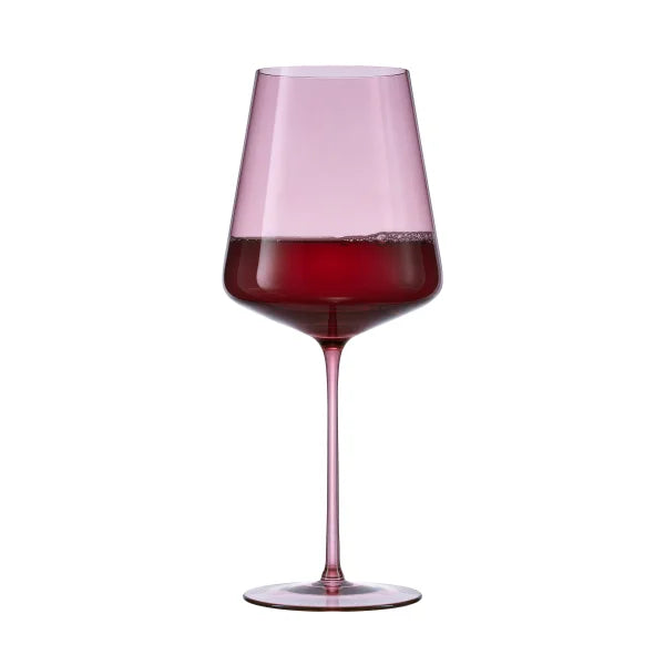 JoyJolt Sidney Red Wine Glasses, Set of 6