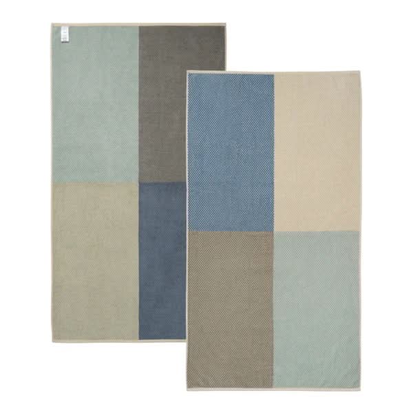 WelHome Colorblock Bath Towel 6-piece Set