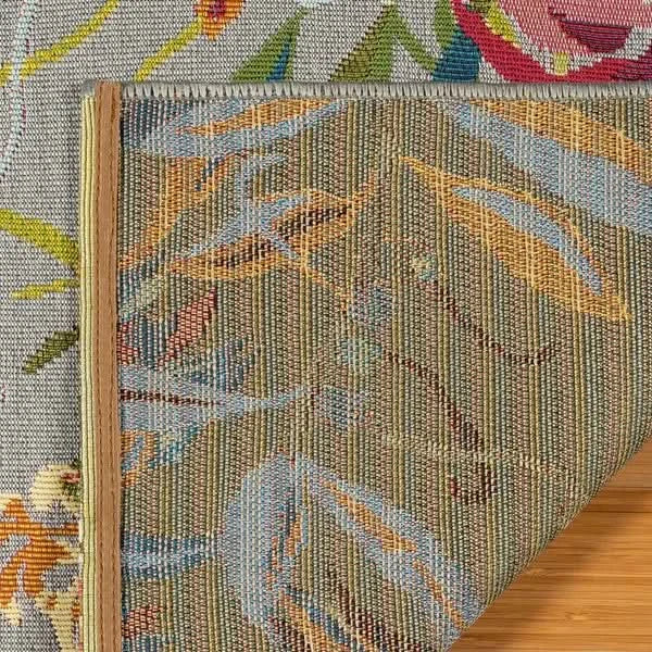 Fresco Indoor/Outdoor Rug Collection, Darra Light Gray