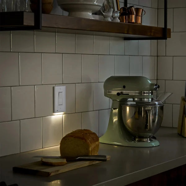 SnapPower LED Rocker SwitchLight, 3-pack