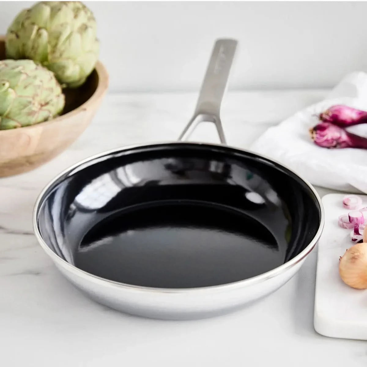 Merten & Storck Steel Core Enameled 9.5” Frypan