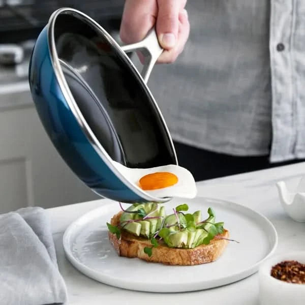 Merten & Storck Steel Core Enameled 9.5” Frypan