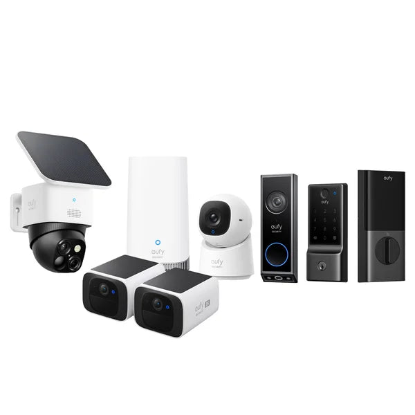 eufy Whole Home Security Solution with Local Storage and No Monthly Fee