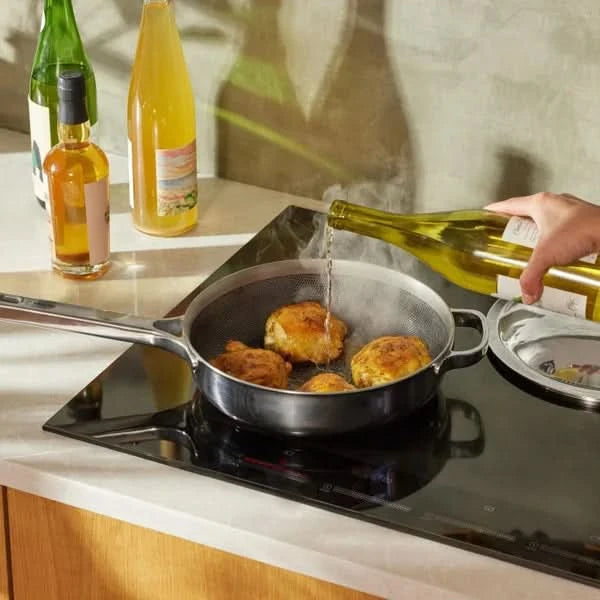 Our Place 4-piece 10.5” Titanium Always Pan Pro With Steamer