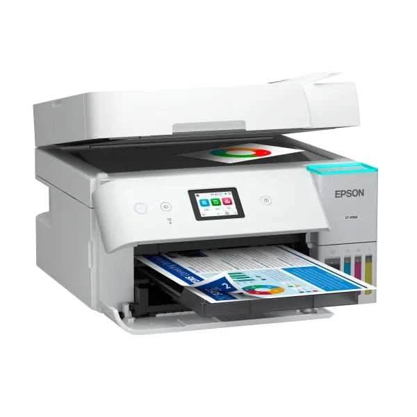 Epson EcoTank ET-4958 Wireless All-in-One Color Supertank Printer – White