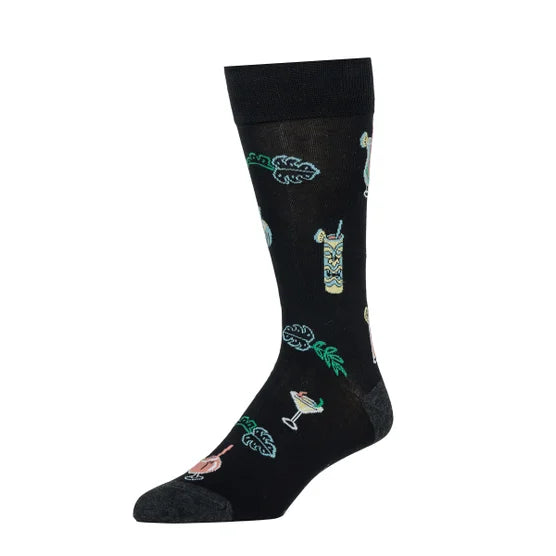 Tommy Bahama Mens Dress Casual Crew Sock Pair