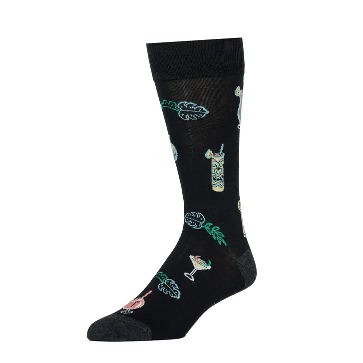 Tommy Bahama Men's Dress Casual Crew Sock, 6-pair