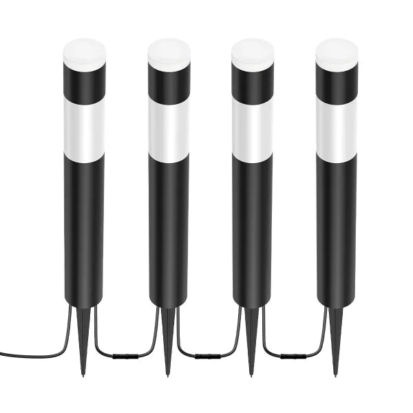 Feit Electric Smart Color and Tunable White Cylinder Path Lights 4-pack