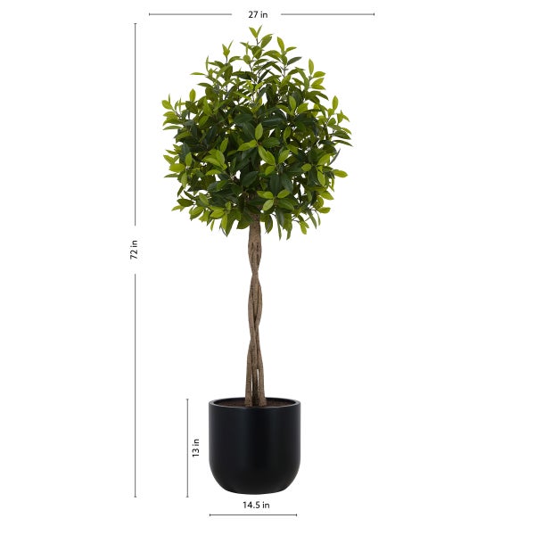 Faux 6' Laurel Tree