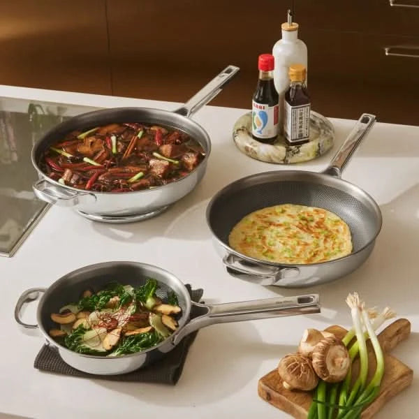 Our Place Titanium 3-piece Skillet Set