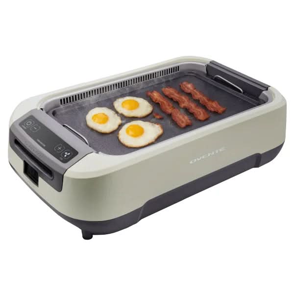 Ovente Smokeless Griddle & Grill System