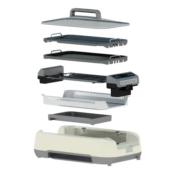 Ovente Smokeless Griddle & Grill System