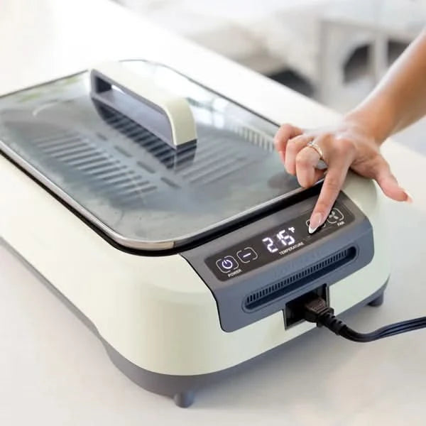 Ovente Smokeless Griddle & Grill System