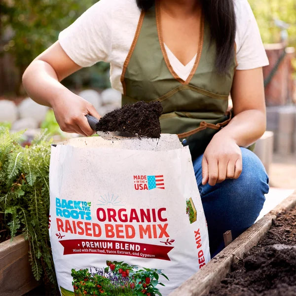 Back to the Roots 60 Cubic Feet Organic Raised Bed Soil