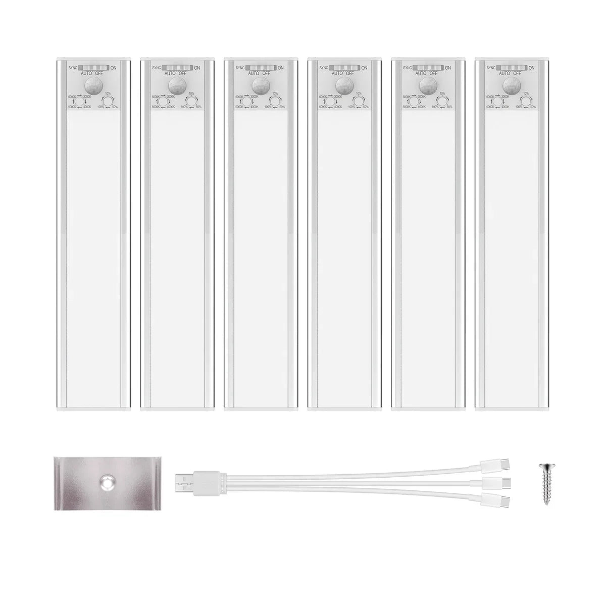 Energetic Rechargeable Wireless 12" LED Under Cabinet Light