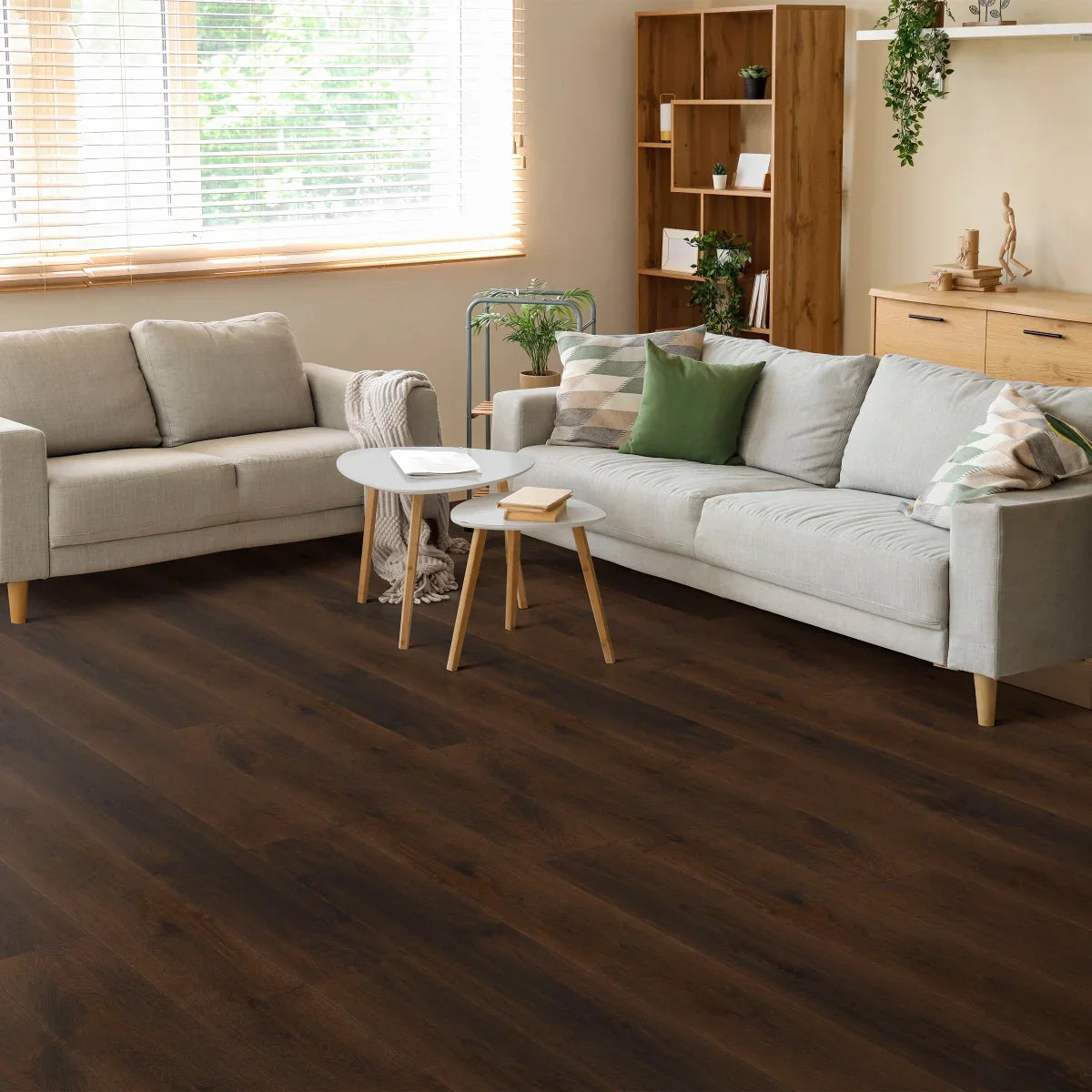 Timber Fusion European Oak 7.5-in W x 1/2-in T Wire Brushed Engineered Hardwood Flooring (31.09-sq ft/ctn)