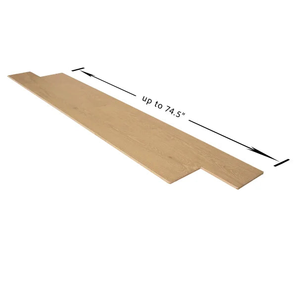 Timber Fusion European Oak 7.5-in W x 1/2-in T Wire Brushed Engineered Hardwood Flooring (31.09-sq ft/ctn)