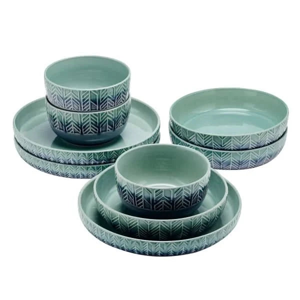 Mikasa Osborne 9-piece Stoneware Bowl Set