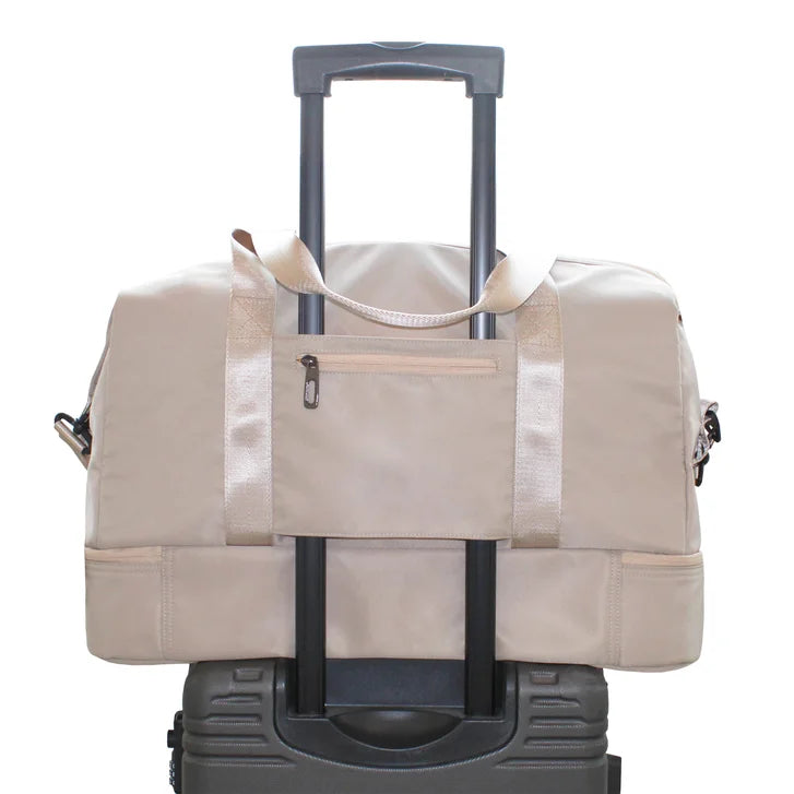 MYTAGALONGS Toronto Duffle Bag with Trolley Pass