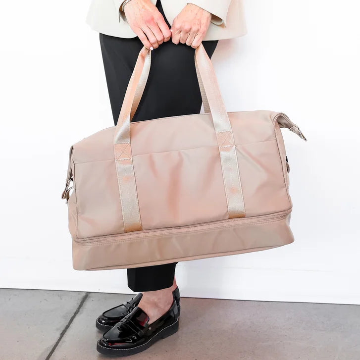 MYTAGALONGS Toronto Duffle Bag with Trolley Pass