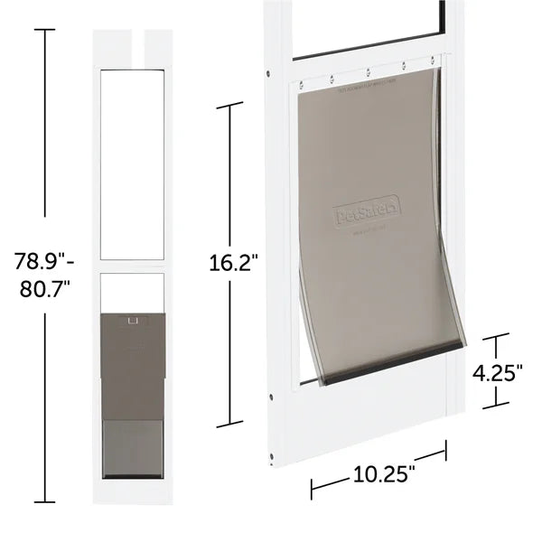 PetSafe Sliding Glass Pet Door, 2-Piece, Large