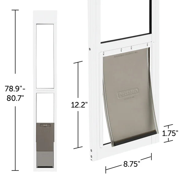 PetSafe Sliding Glass Pet Door, 2-Piece, Medium