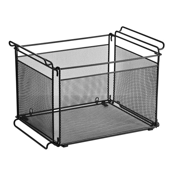 Artesa Presa Set of 2 Stacking Storage Baskets with Wheels