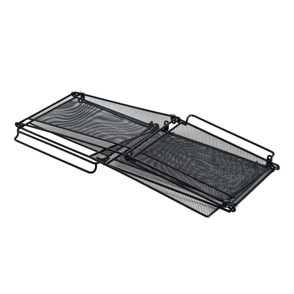 Artesa Presa Set of 2 Stacking Storage Baskets with Wheels