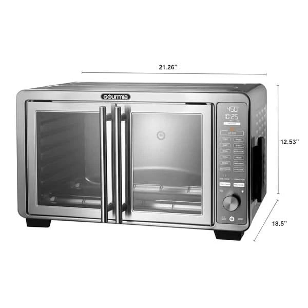 Gourmia XL Digital Countertop Oven with Air Fry and Temperature Probe