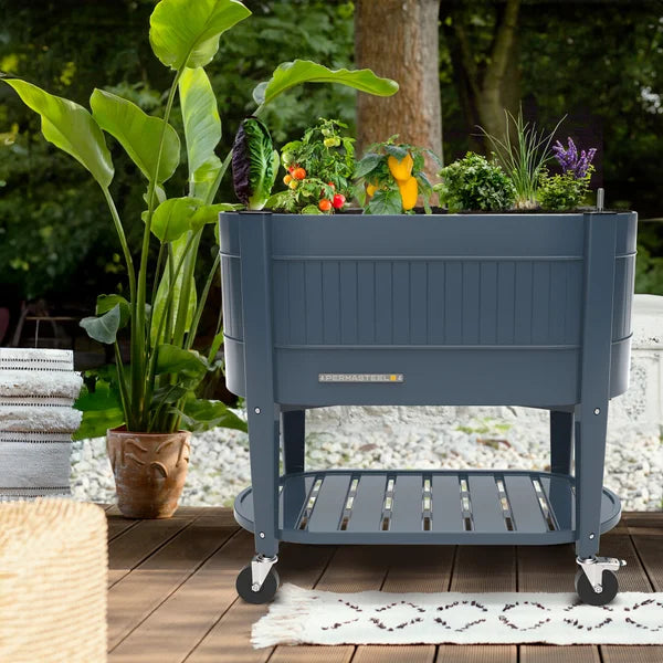 Permasteel Elevated Garden Bed With Casters
