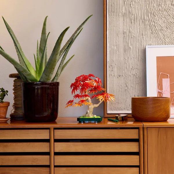 LEGO Japanese Red Maple Bonsai Tree and Cherry Blossoms Bundle