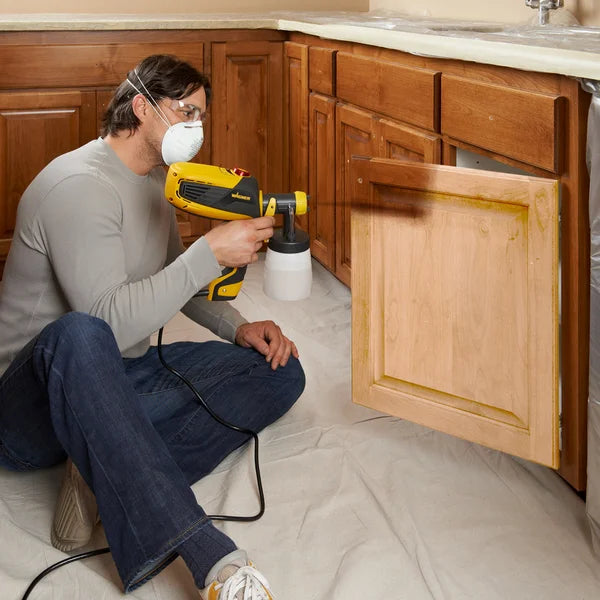 Wagner FLEXiO 3000 Electric Handheld HVLP Paint and Stain Sprayer Kit