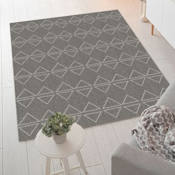 Lyon Rug by Baldosa, Grey Mountain, 4’ x 6’
