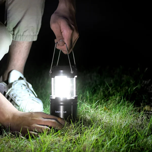 Lepro LED Collapsible Camping Lantern, 4-pack