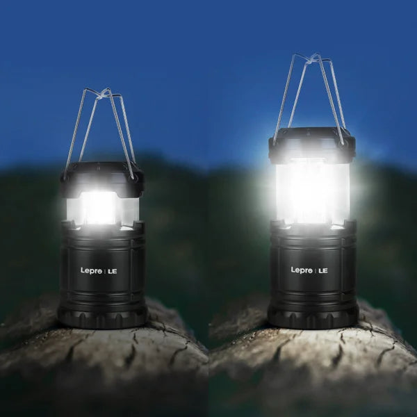 Lepro LED Collapsible Camping Lantern, 4-pack