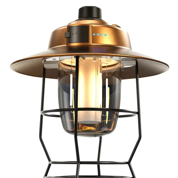 Lepro Vintage LED Rechargeable Metal Camping Lantern
