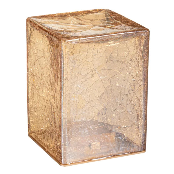 Evergreen LED Glass Cubes and Spheres Towers, Set of 3